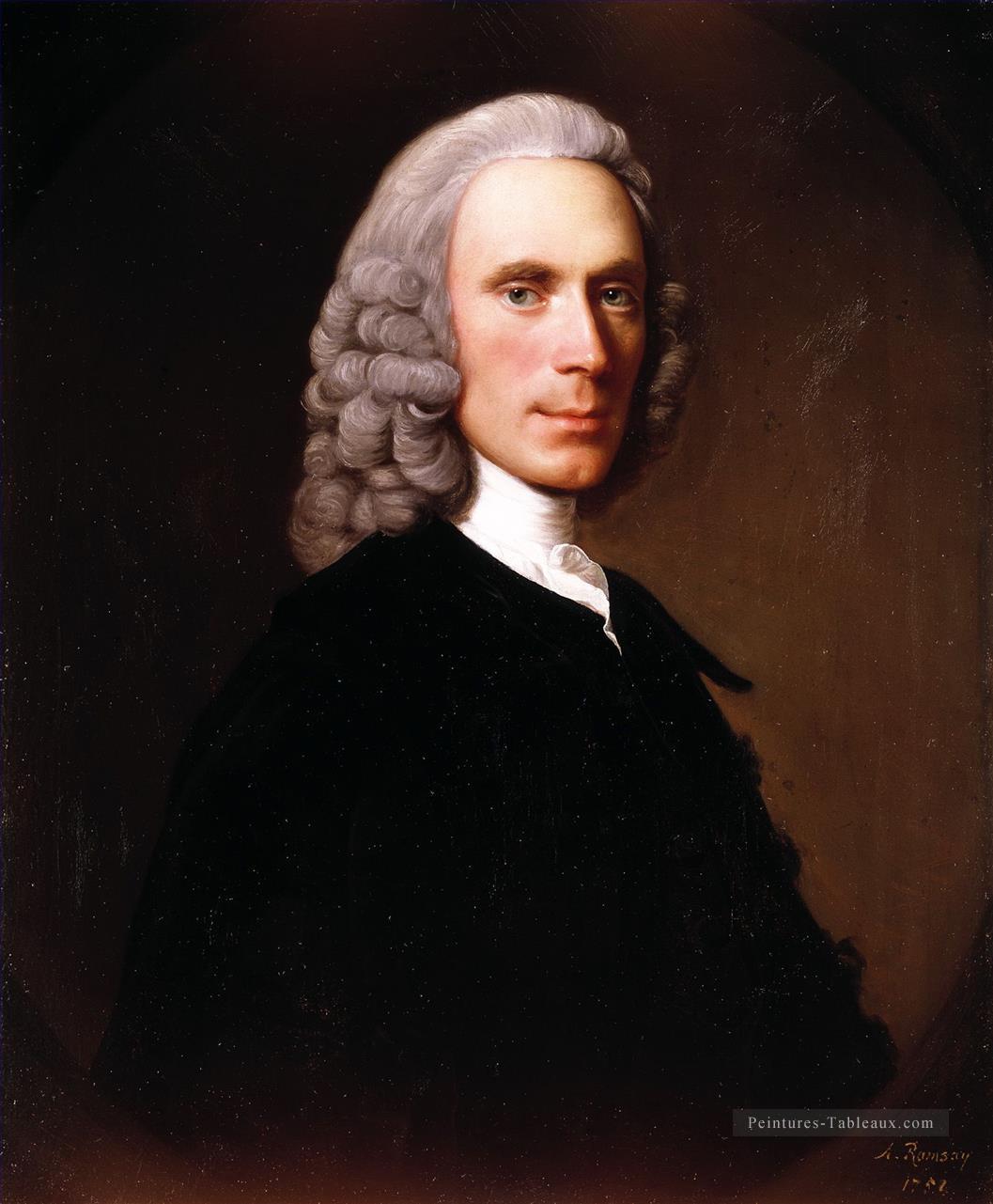 Portrait de John Reid Allan Ramsay portraiture classicisme Peintures à l'huile